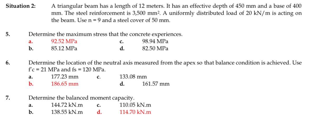 WSD Method: show solution number 5 & 7 only