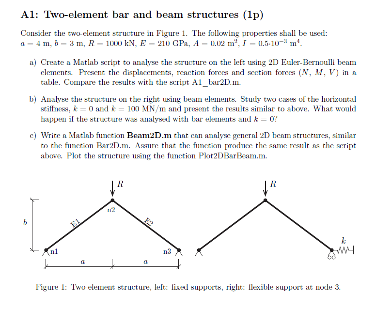 Note that for the full answer you need two