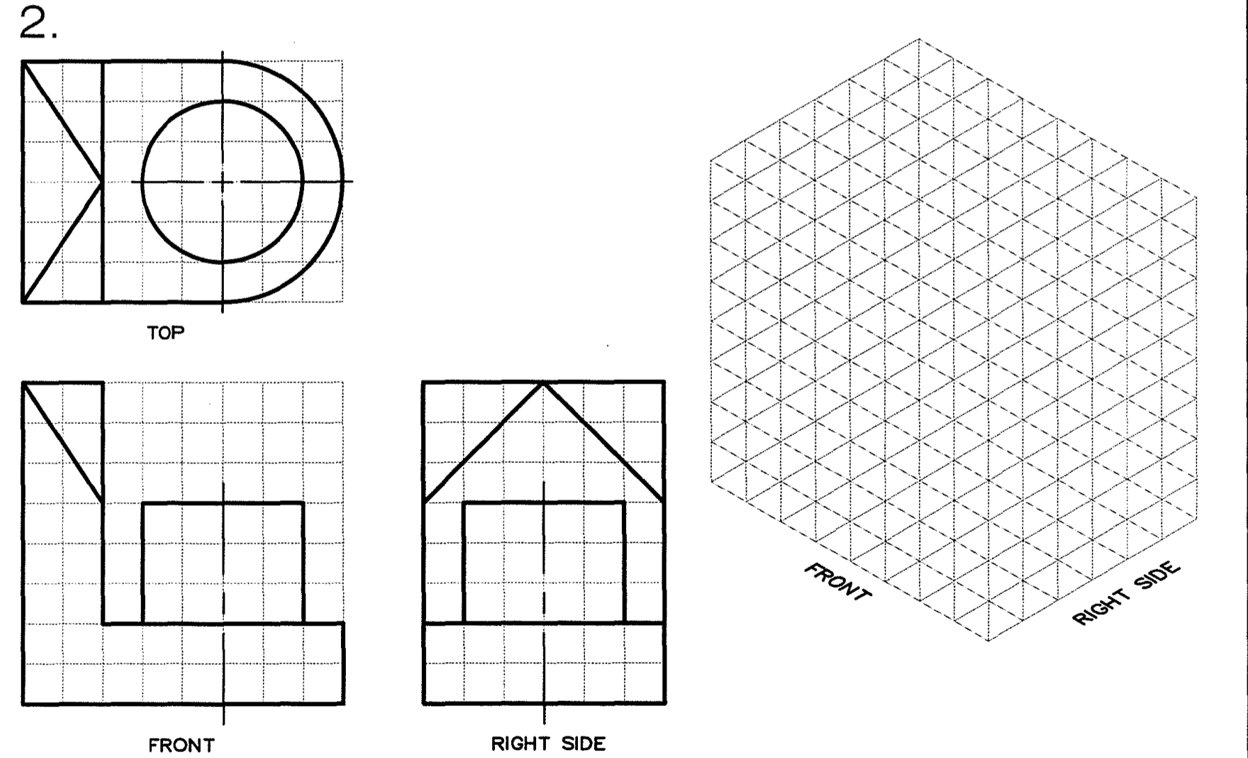 Sketch an Isometric graphic for me based off the