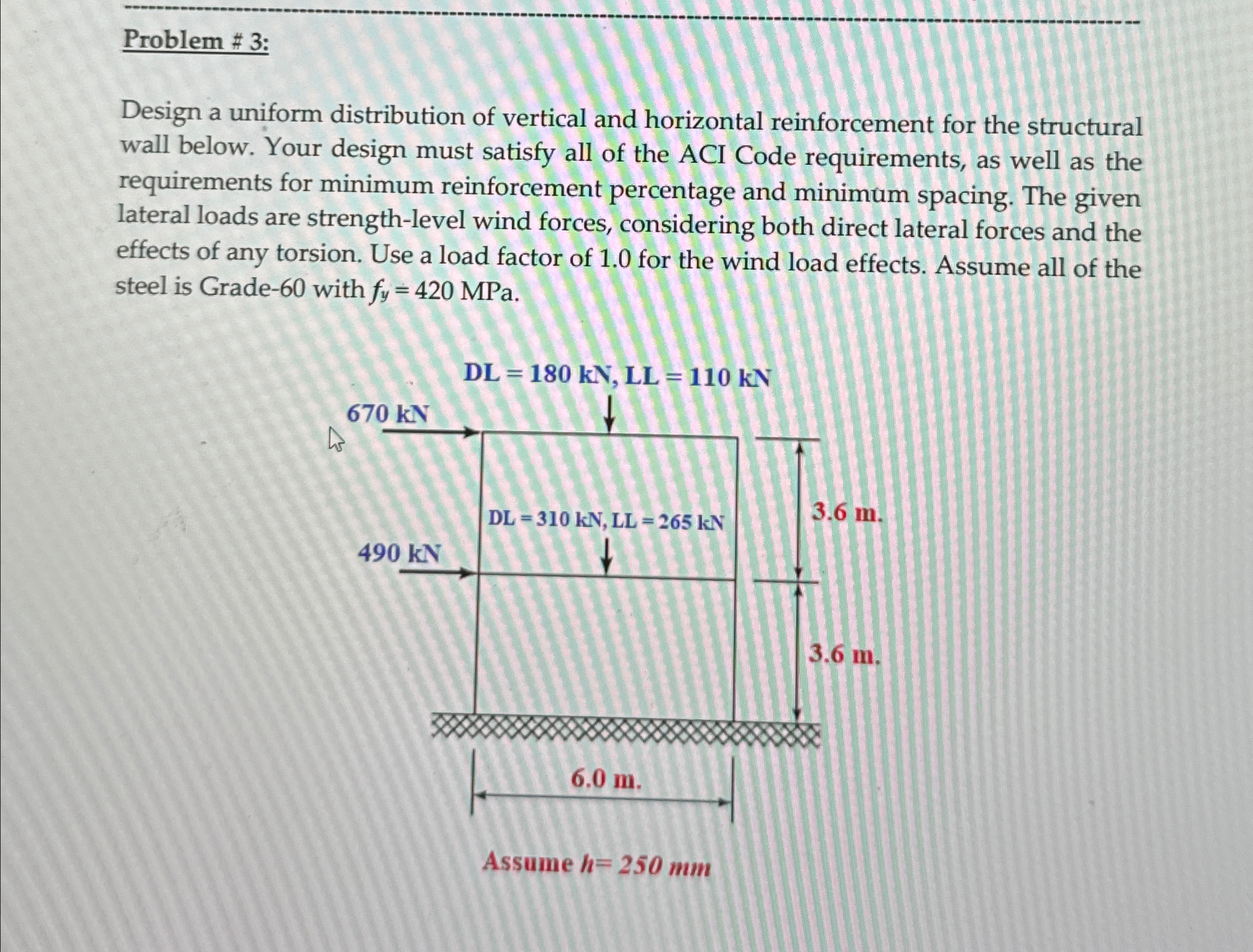 Problem # 3 : Design a uniform distribution of