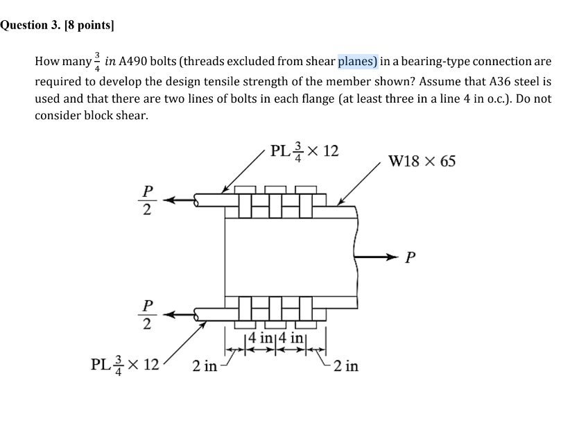 Question 3 . [ 8 points ] How many 3 4 in A 4 9 0
