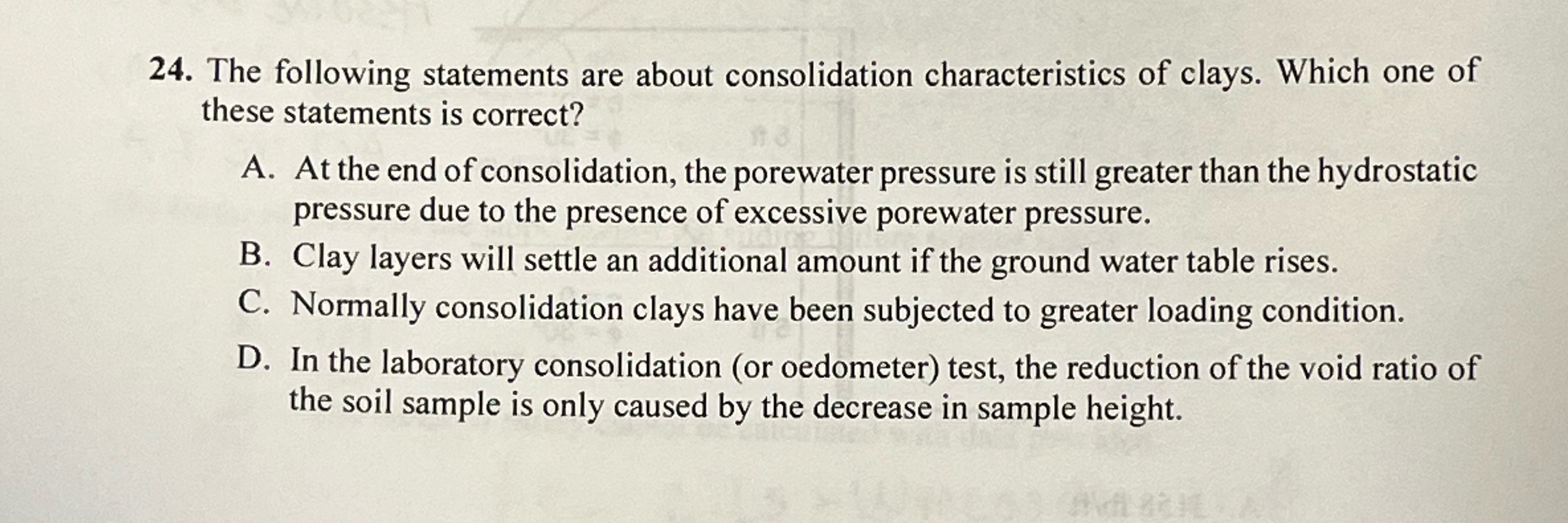 The following statements are about consolidation