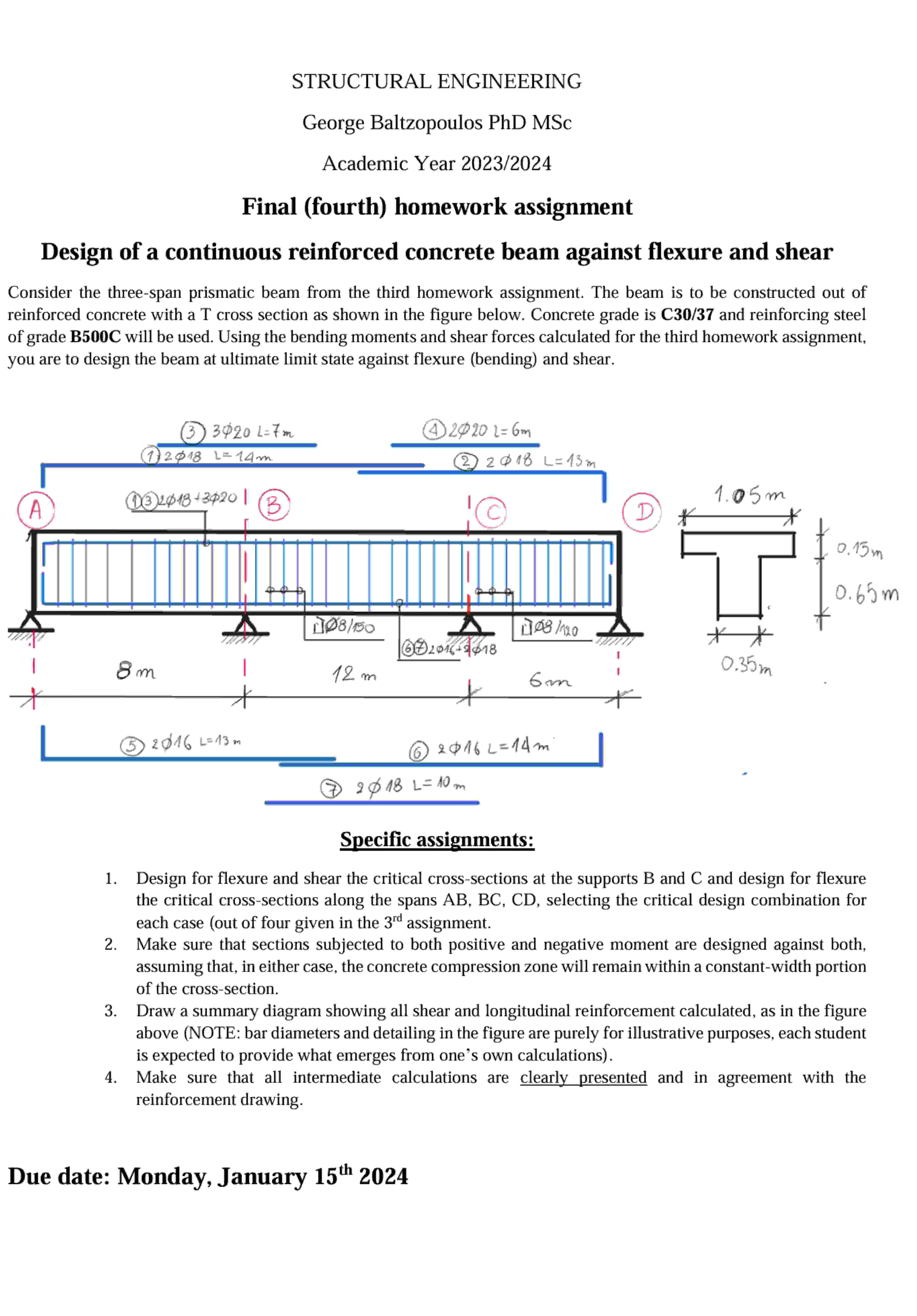 STRUCTURAL ENGINEERING George Baltzopoulos PhD