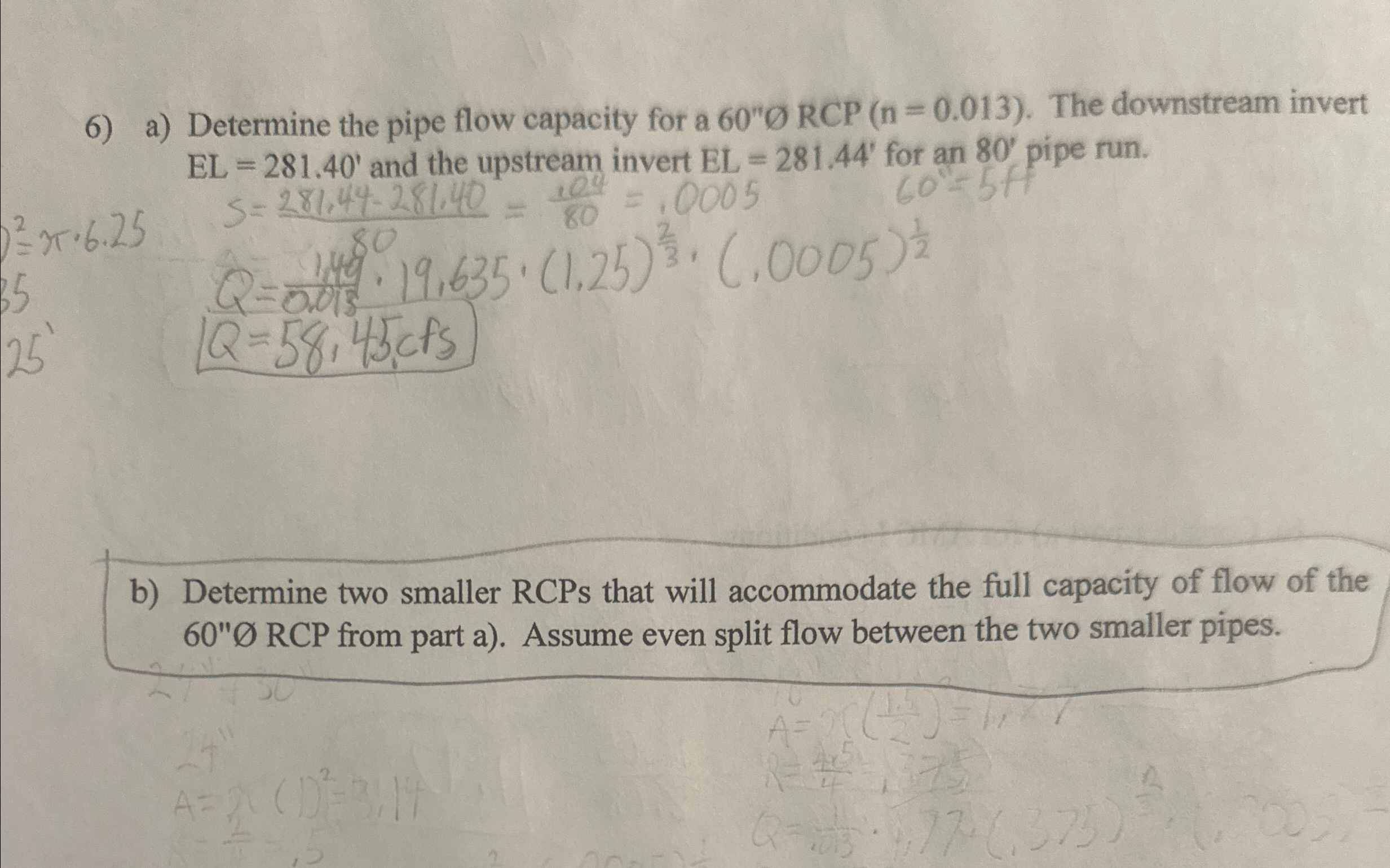 I need to know how to figure part b of the