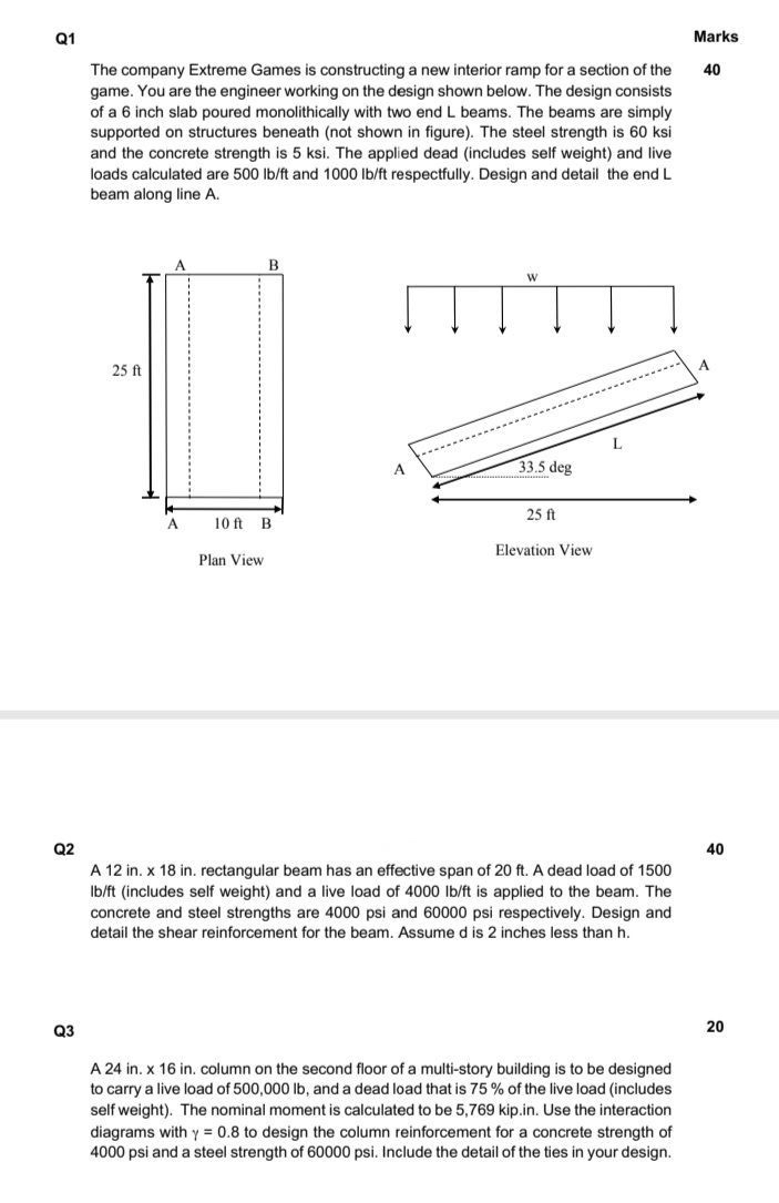 Q 1 Marks The company Extreme Games is