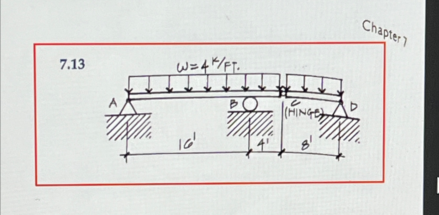 7 . 1 3 Bending and shear in simple beams - D is
