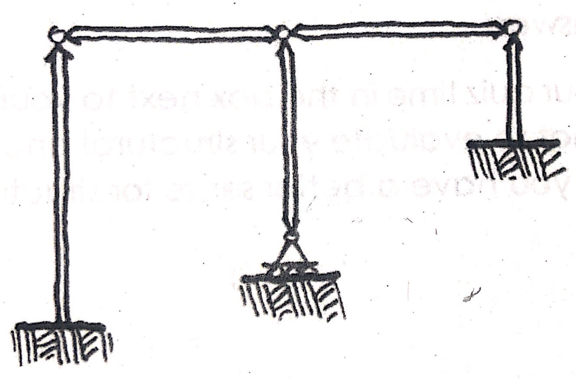 Determine if the frame shown below is stable,