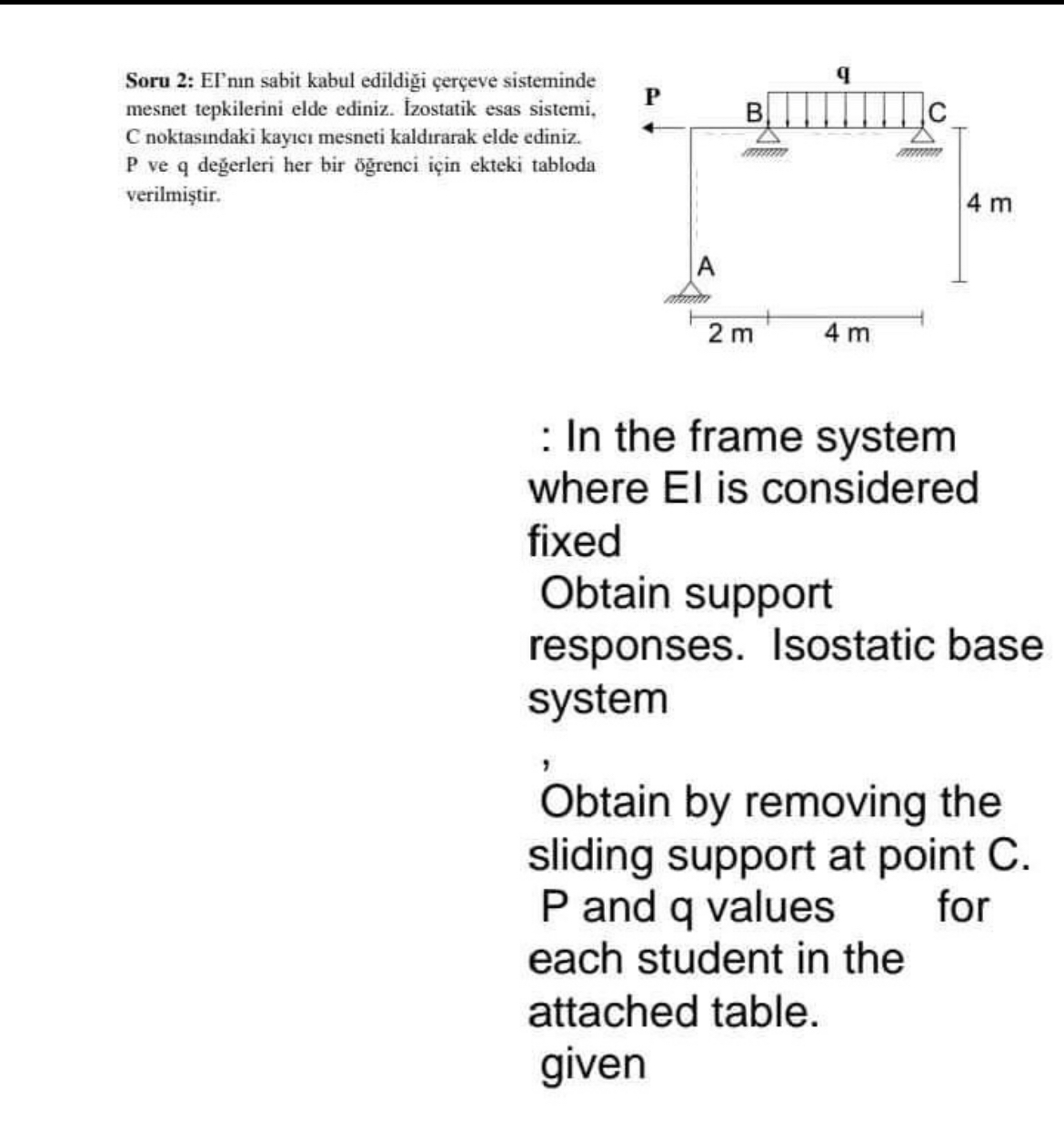 Soru 2 : ET'nun sabit kabul edildi i er eve