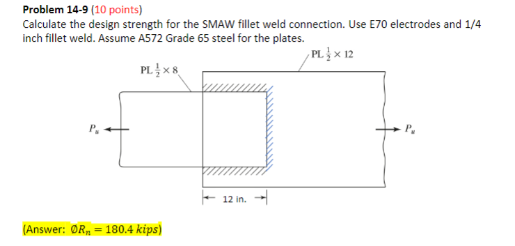 Problem 1 4 - 9 ( 1 0 points ) Calculate the