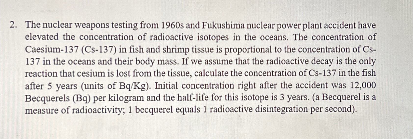 The nuclear weapons testing from 1 9 6 0 s and
