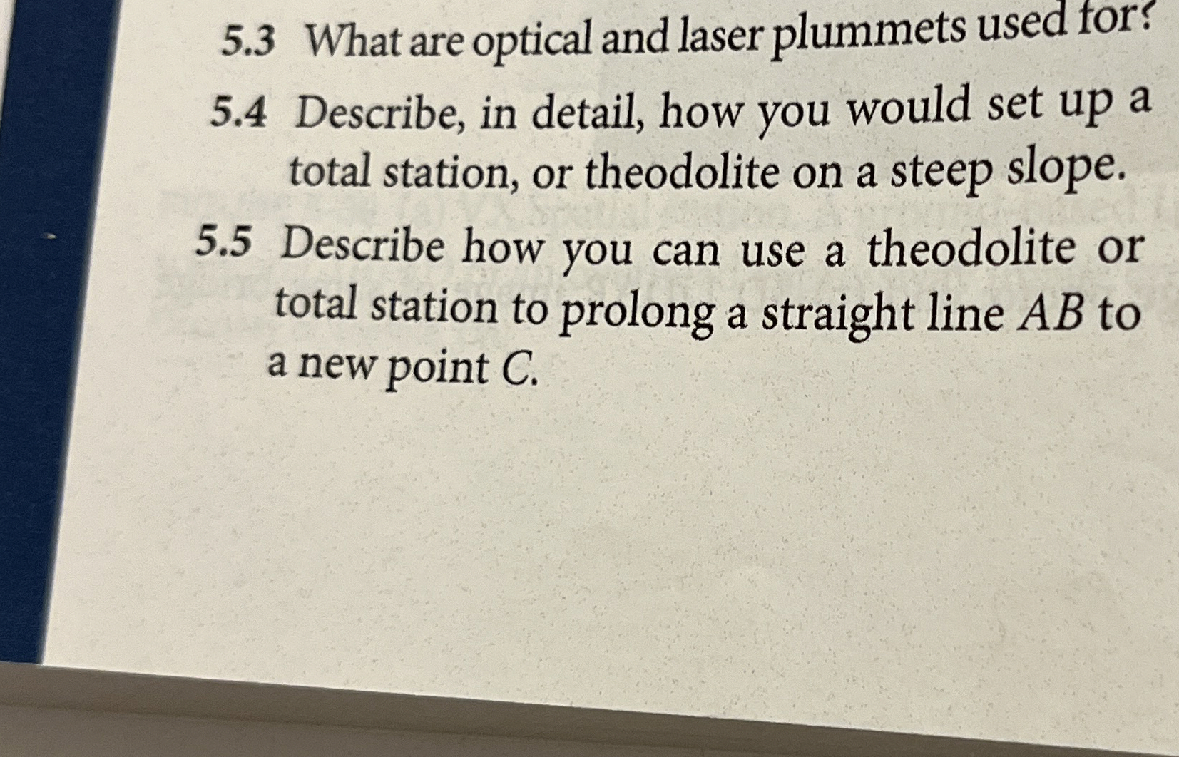 5 . 3 What are optical and laser plummets used
