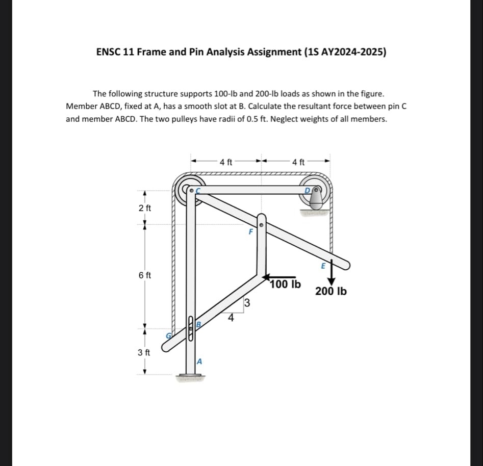 The following structure supports 1 0 0 - l b and