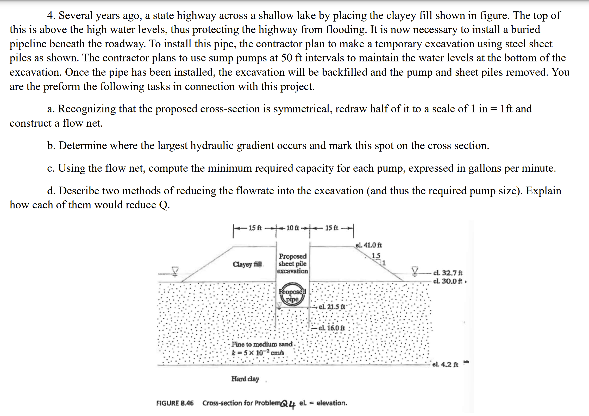 Several years ago, a state highway across a