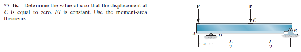 7 - 1 4 . Determine the value of a so that the