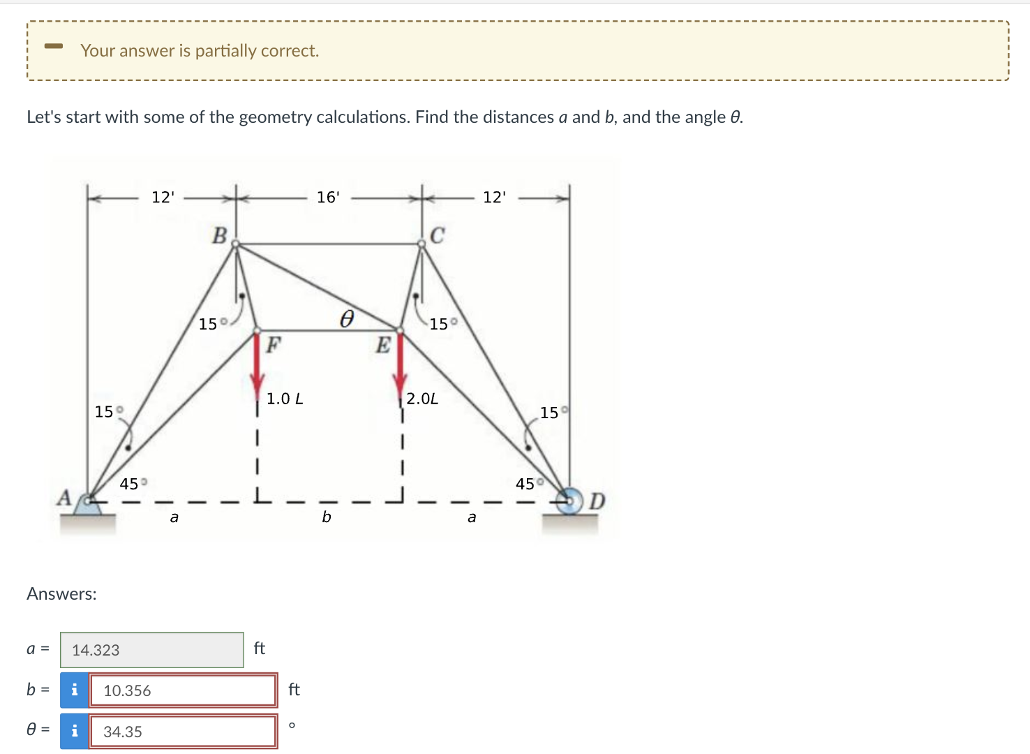 Your answer is partially correct. Let's start