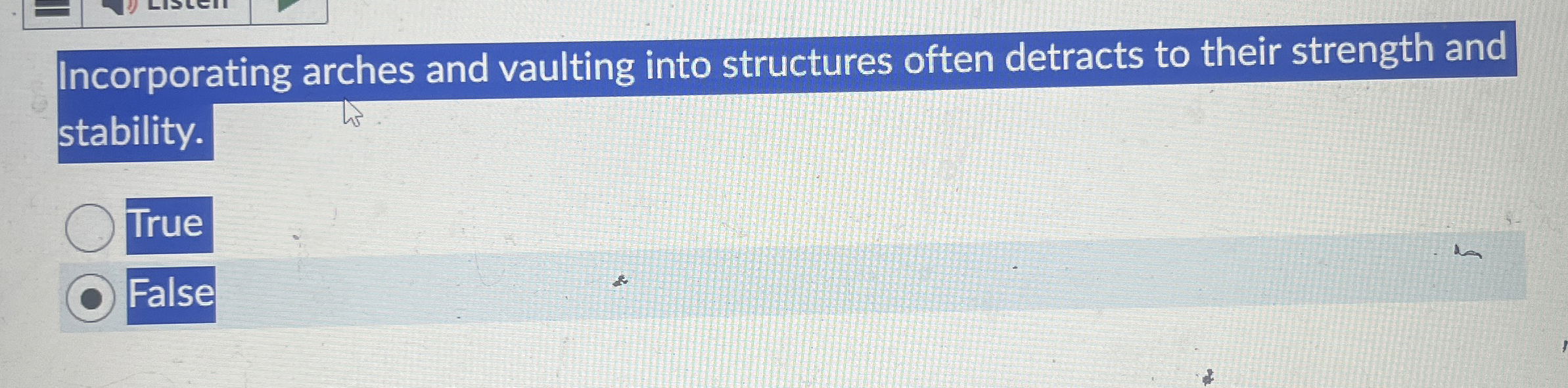 Incorporating arches and vaulting into structures