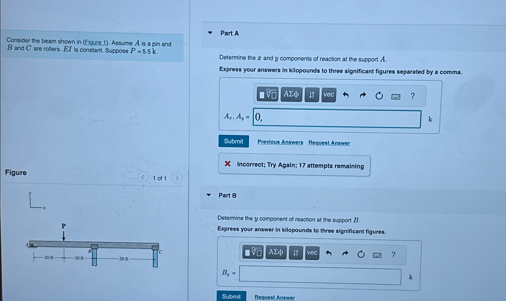 Find Ay , By , and Cy