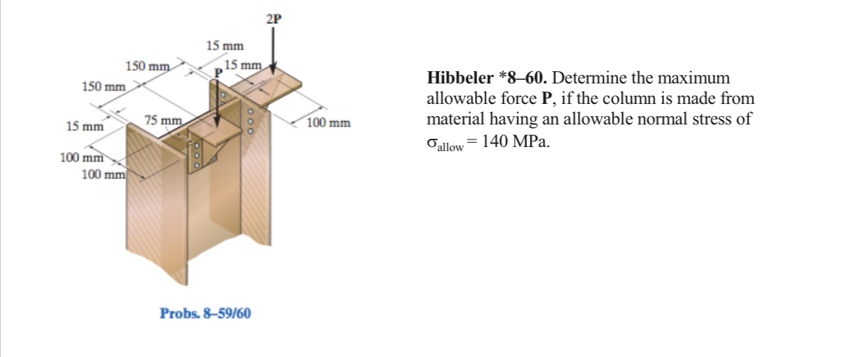 Hibbeler * 8 - 6 0 . Determine the maximum