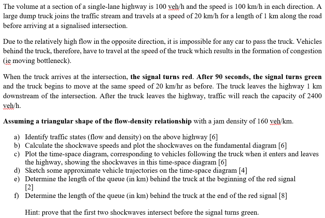 Traffic engineeringThe volume at a section of a
