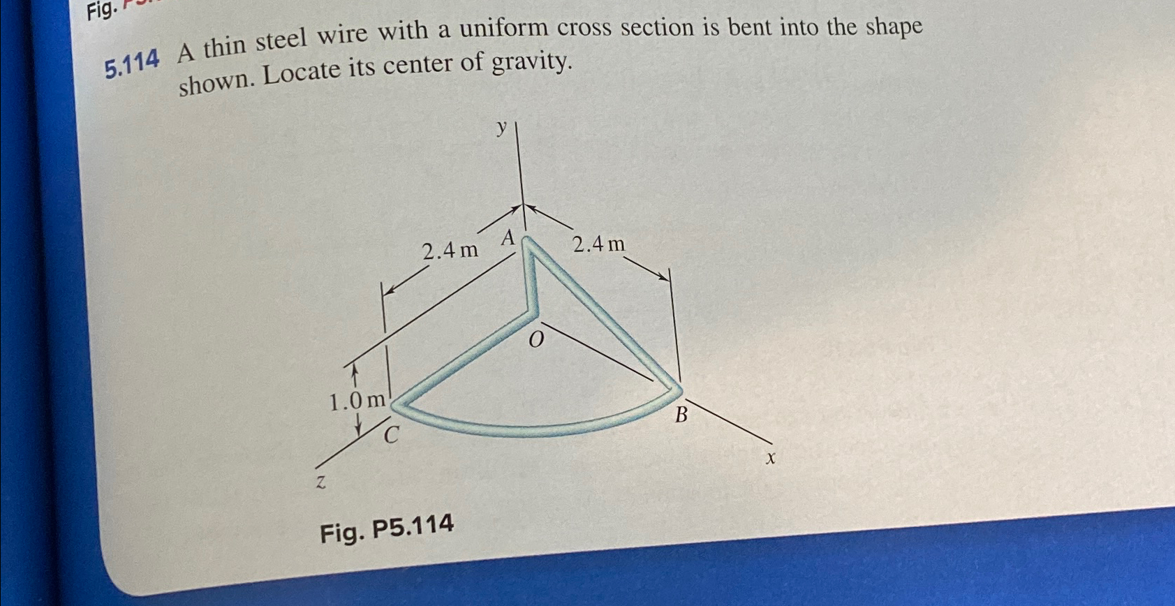 5 . 1 1 4 A thin steel wire with a uniform cross