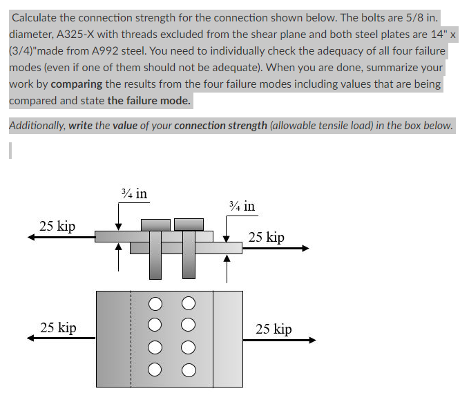 Calculate the connection strength for the