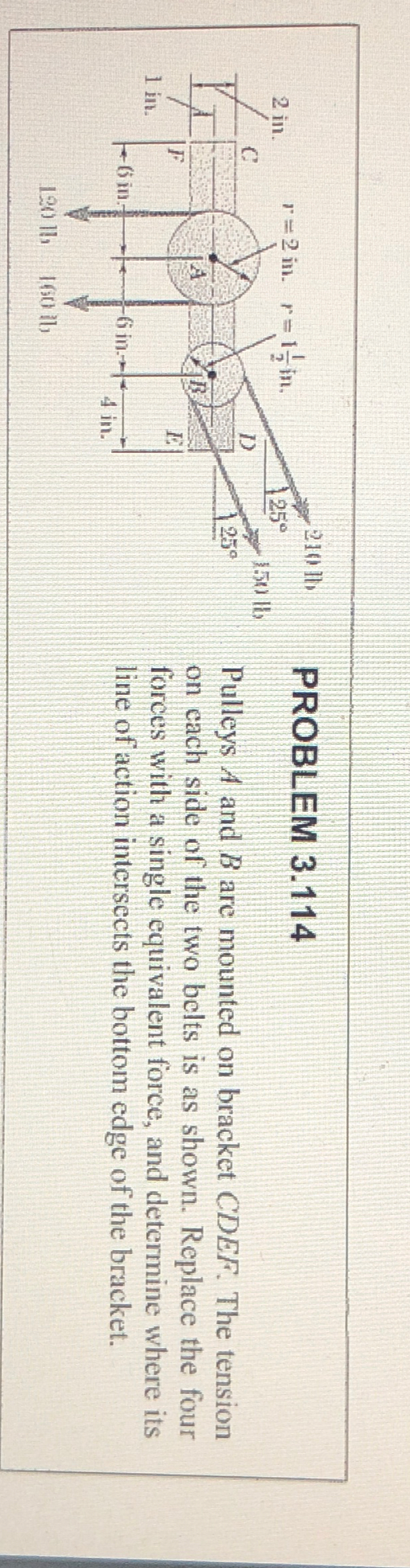 How do i find resultant moment about F ?