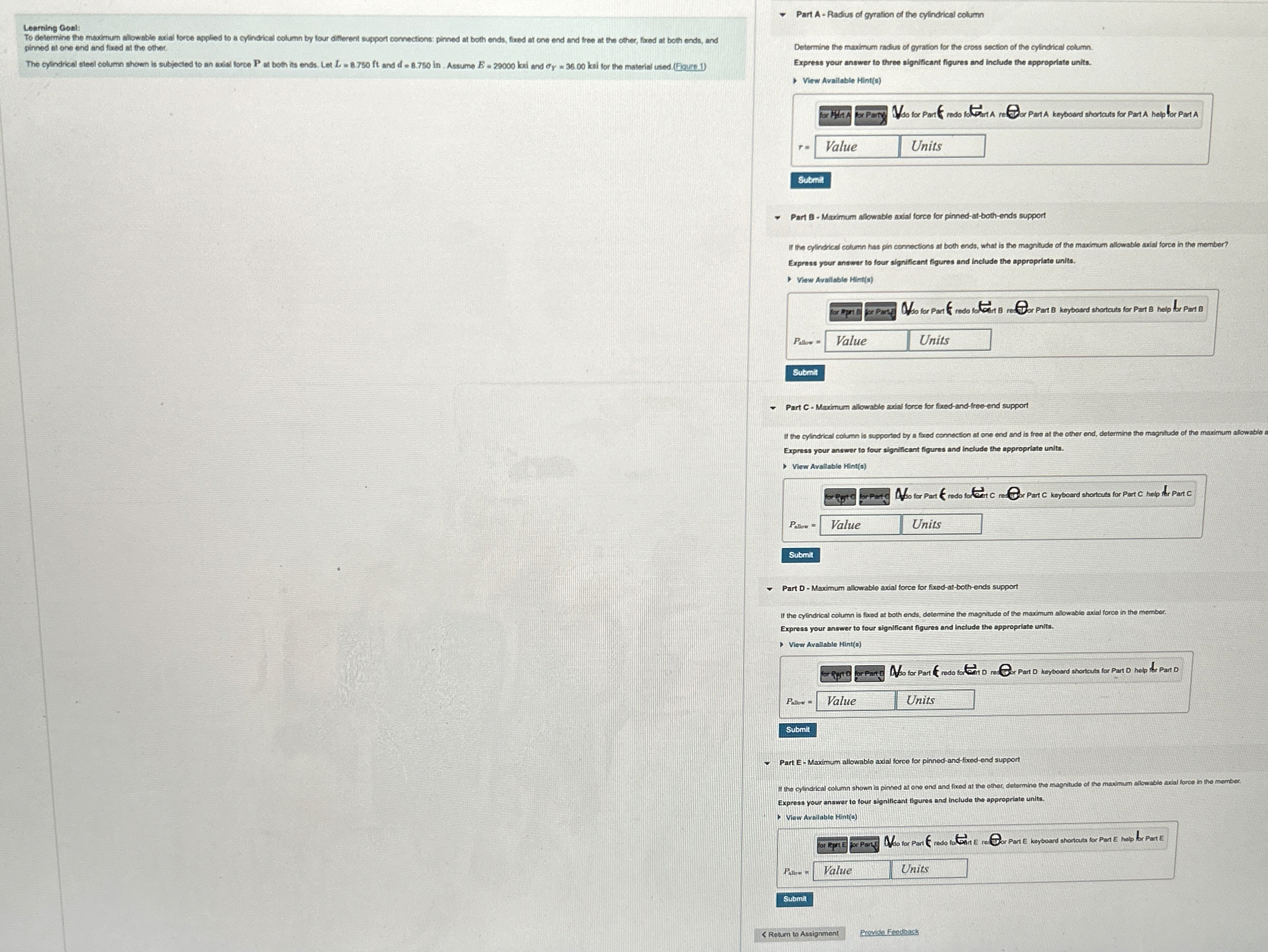 Leerning Goul To delermine the mivelmum allowable