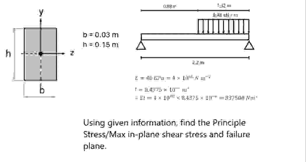 Using given information; find the Principle