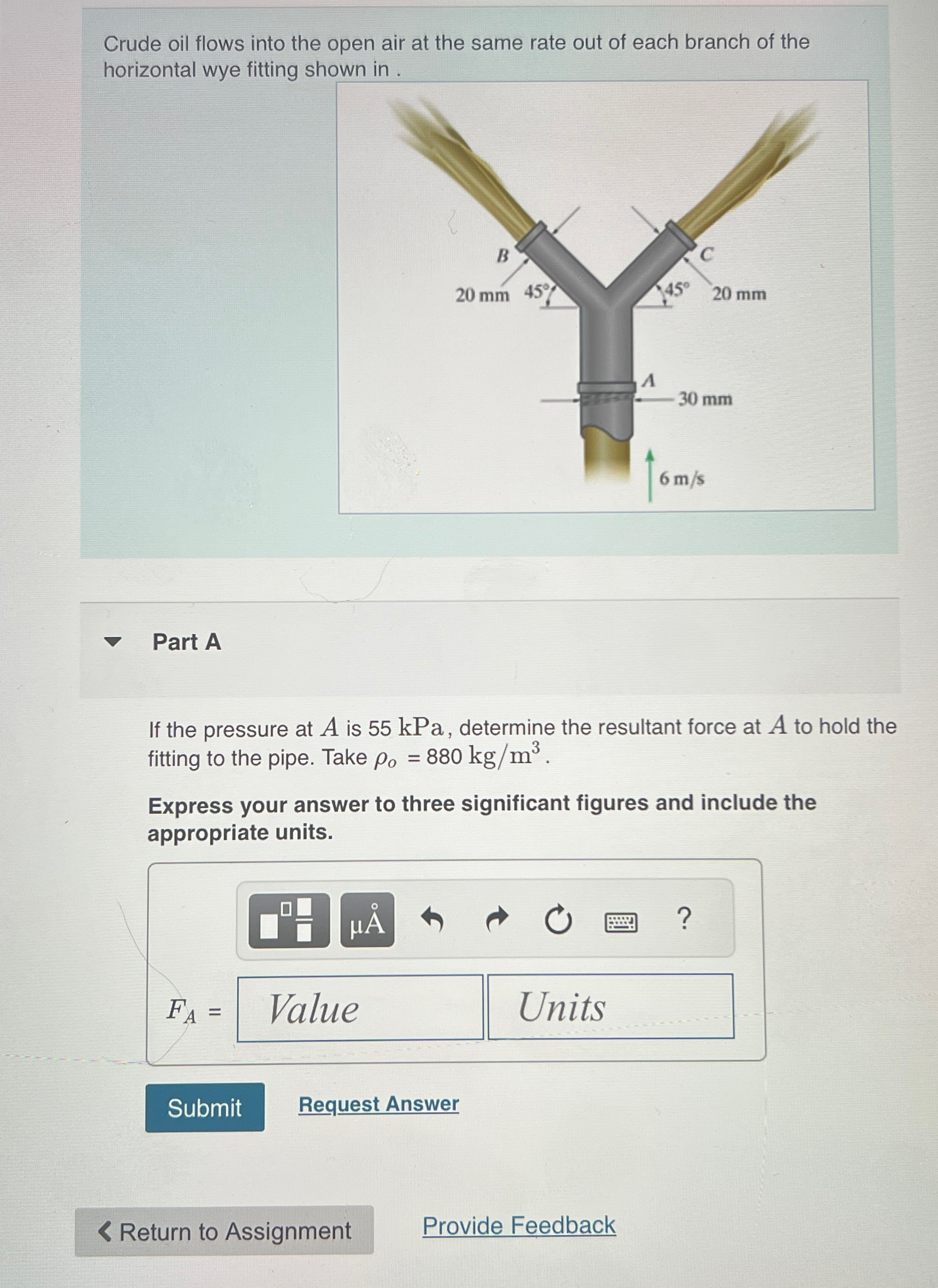 Crude oil flows into the open air at the same