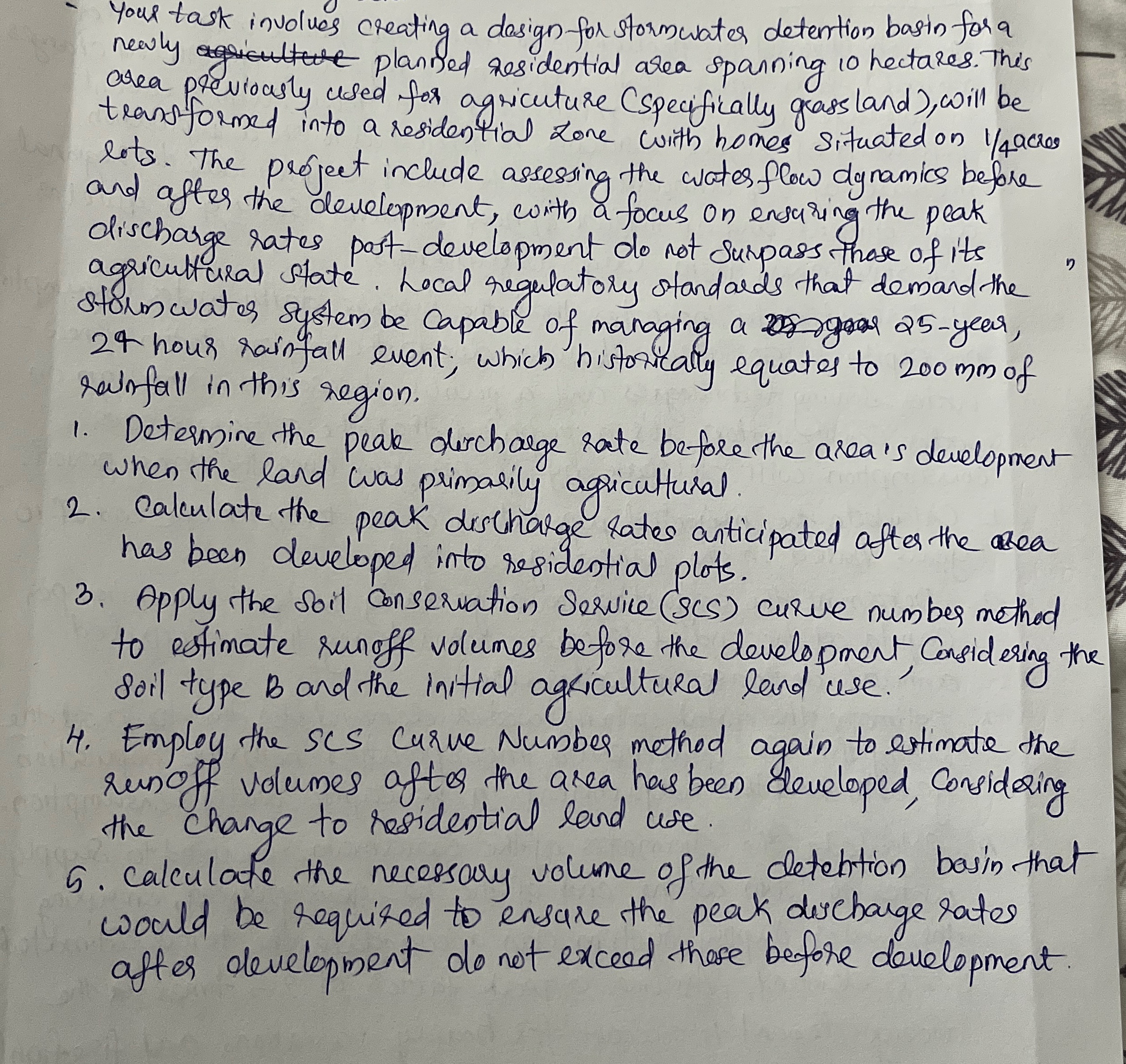 Your task involues creating a design for