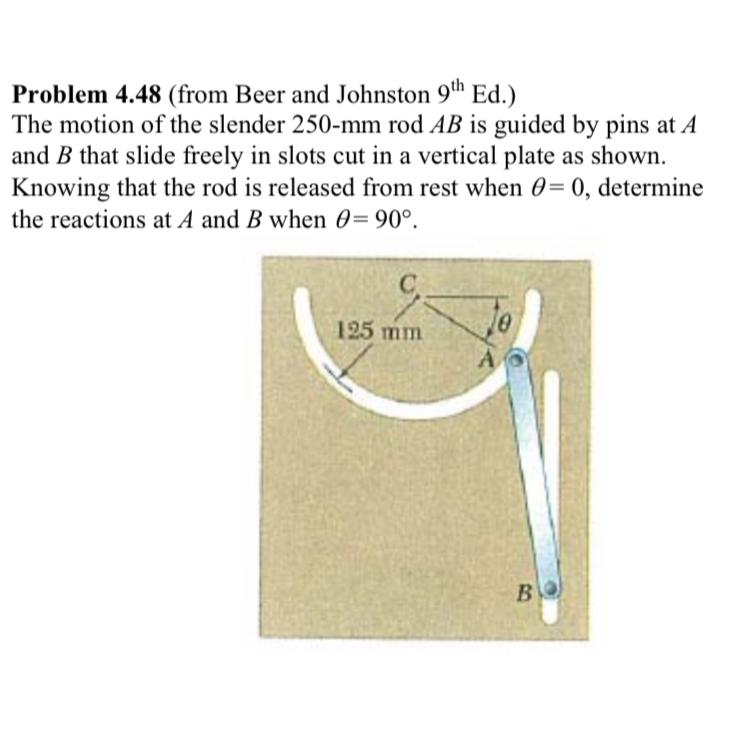Problem 4 . 4 8 ( from Beer and Johnston 9 t h Ed