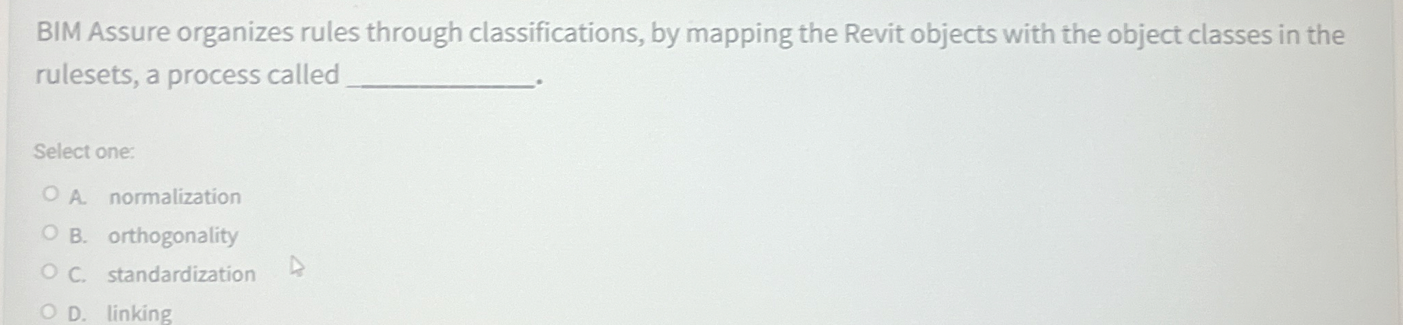 BIM Assure organizes rules through