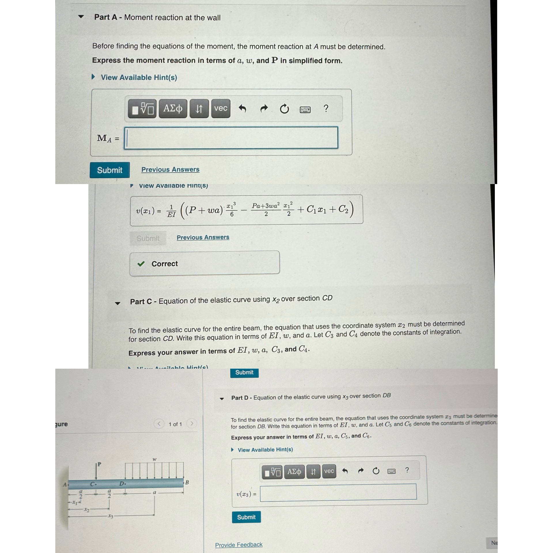 Can i get answers for A , C , D and could you box