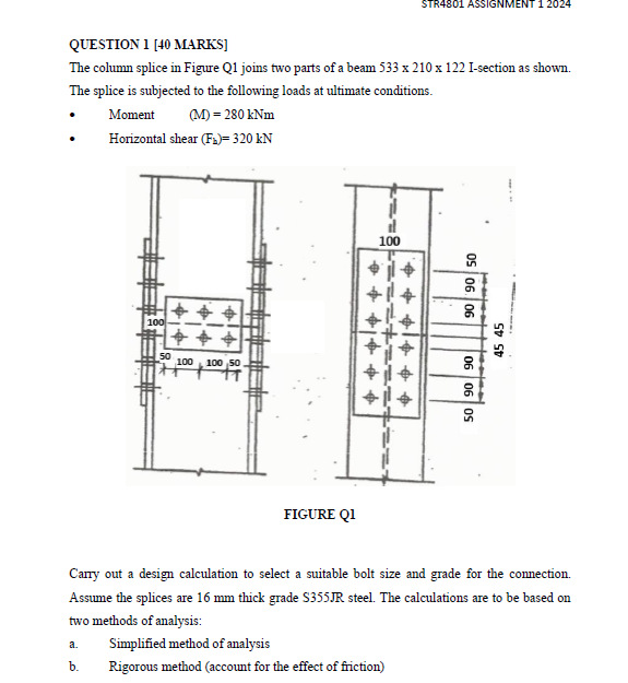 STR 4 8 0 1 ASSIGNMENT 1 2 0 2 4 QUESTION 1 [ 4 0