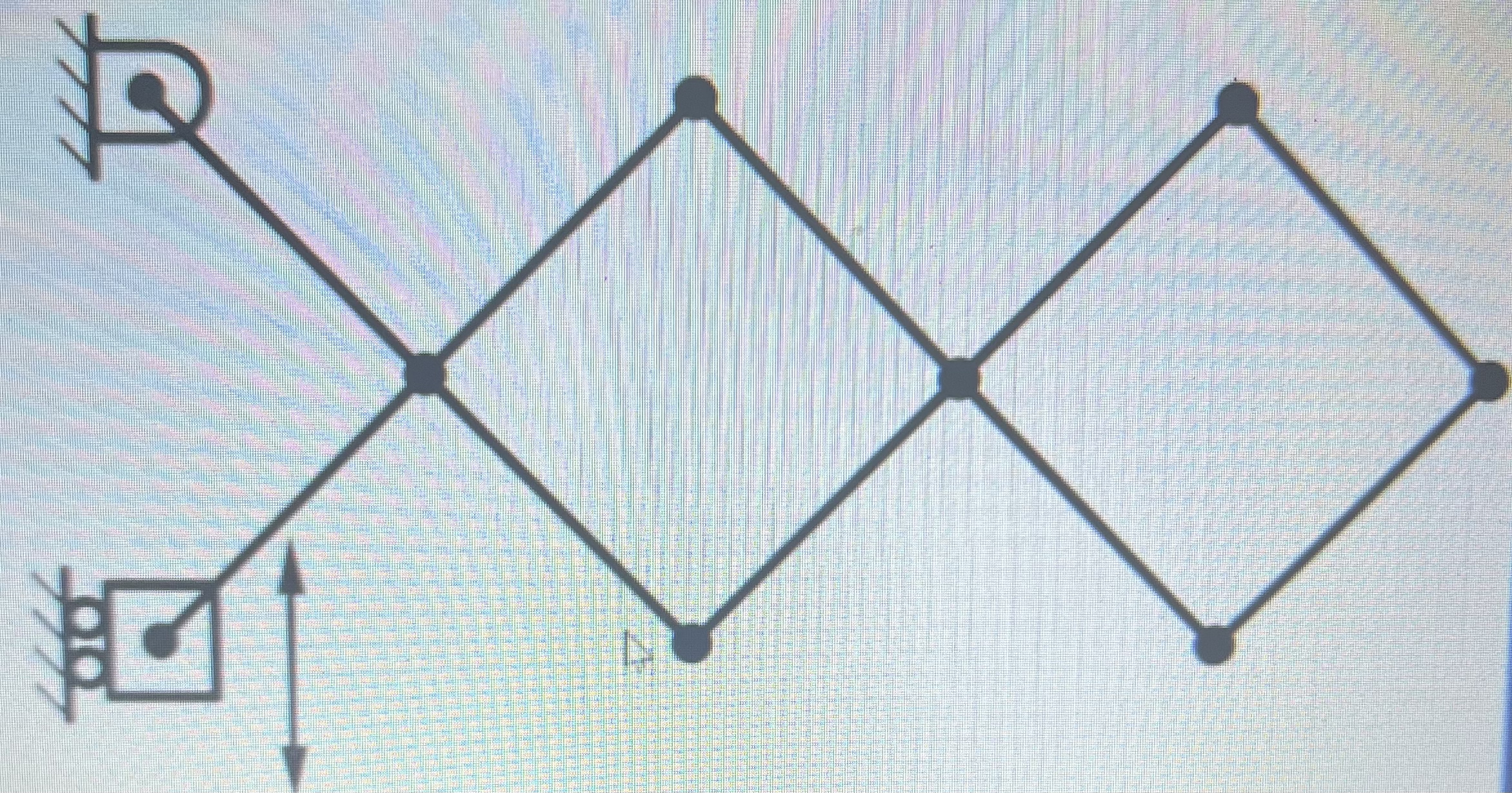 Finf DOF according to the following eq DOF = 3 (