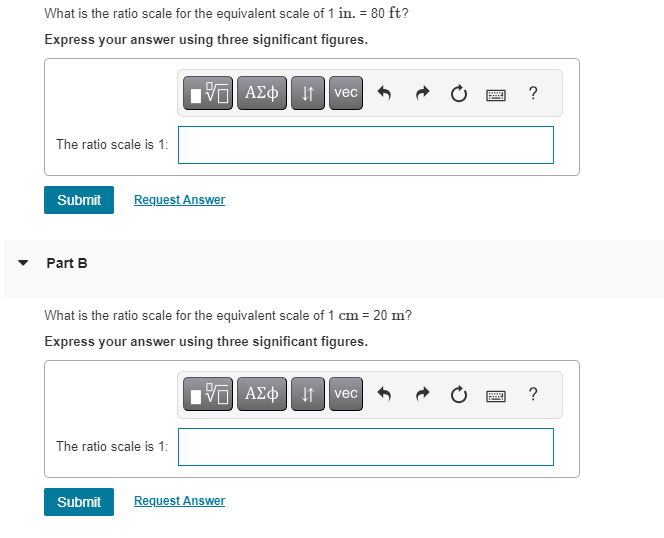 What is the ratio scale for the equivalent scale