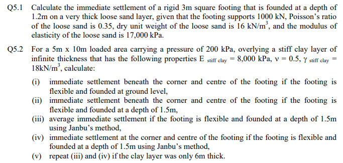 Please prove these values using formulas and