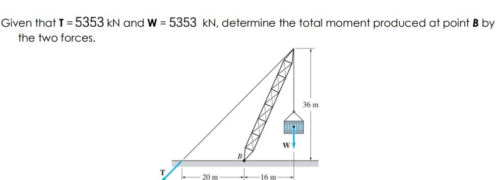 Given that T = 5 3 5 3 k N and W = 5 3 5 3 k N ,