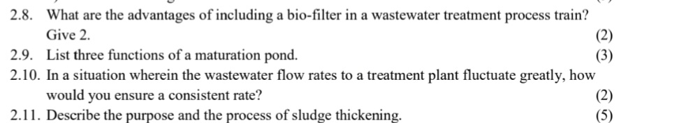 2 . 8 . What are the advantages of including a