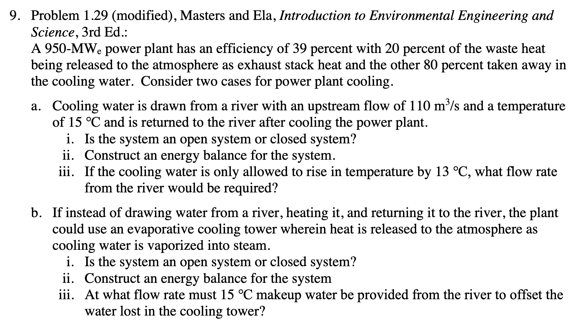 Problem 1 . 2 9 ( modified ) , Masters and Ela,