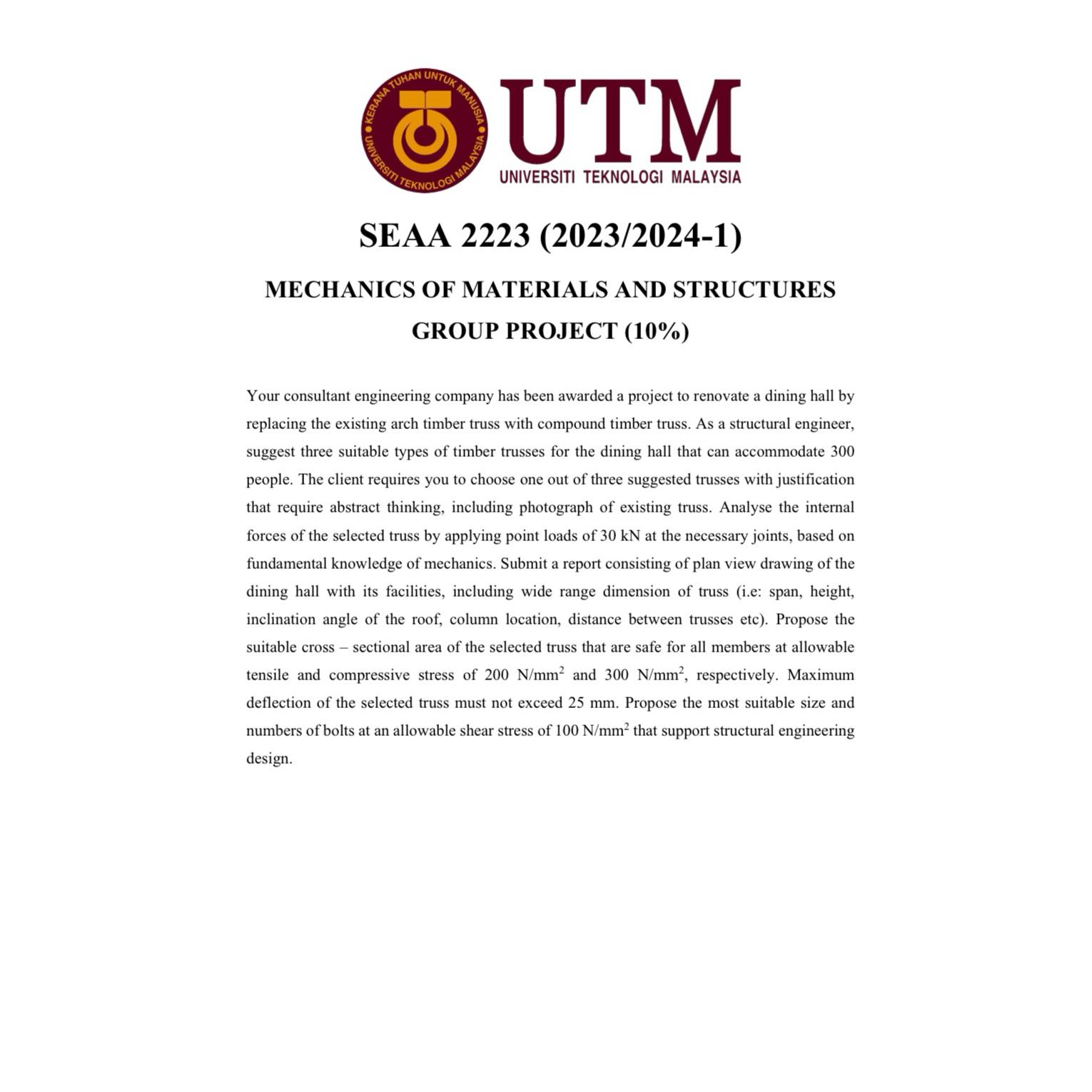 SEAA 2 2 2 3 ( 2 0 2 3 / 2 0 2 4 - 1 ) MECHANICS