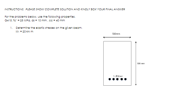 INSTRUCTIONS: PLEASE SHOW COMPLETE SOLUTION AND