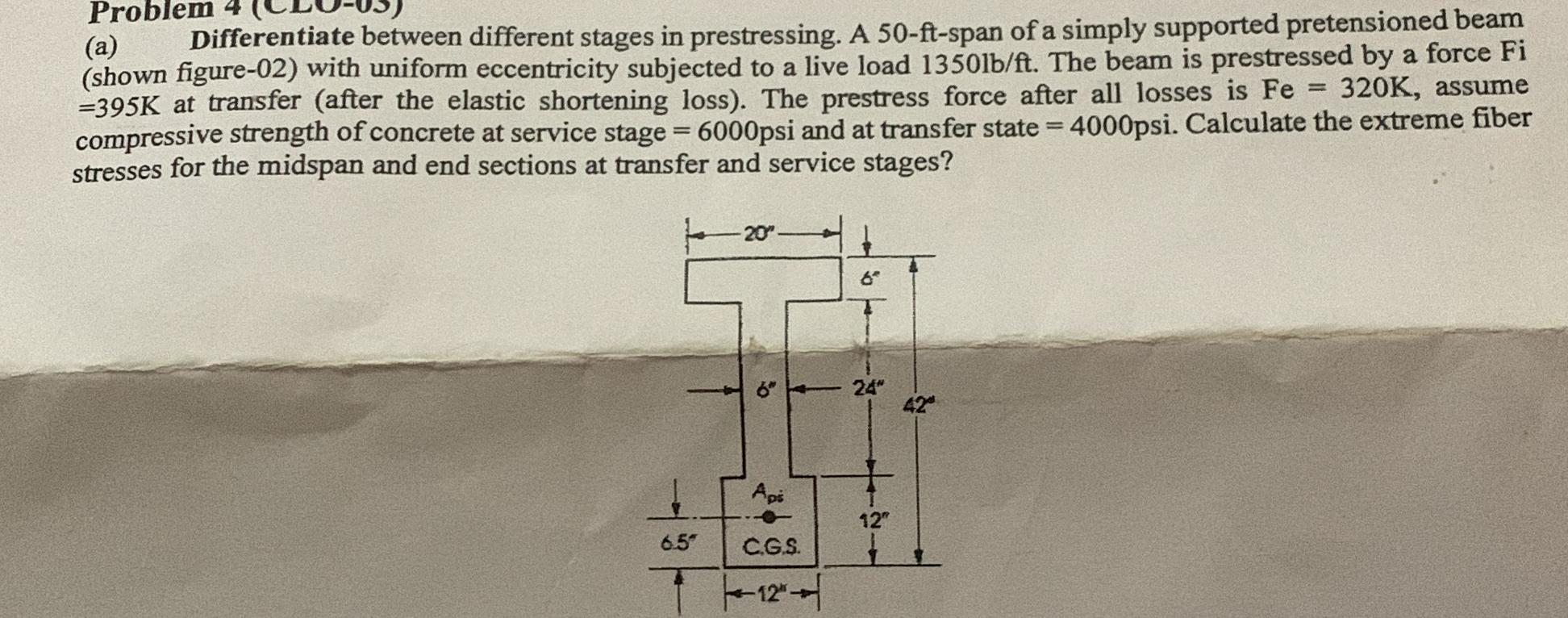 A 5 0 - ft - span of a simply supported