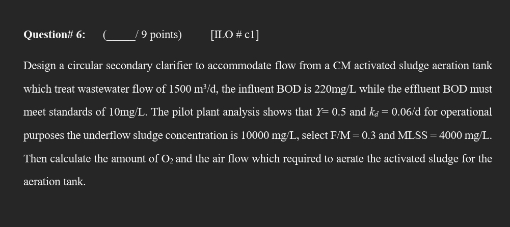 Question# 6 : 9 points ) # cl ] Design a circular