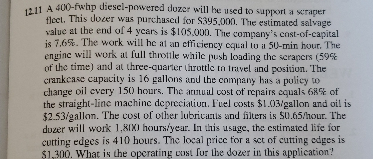 1 2 . 1 1 A 4 0 0 - fwhp diesel - powered dozer