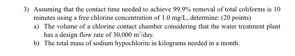 Assuming that the contact time needed to achieve