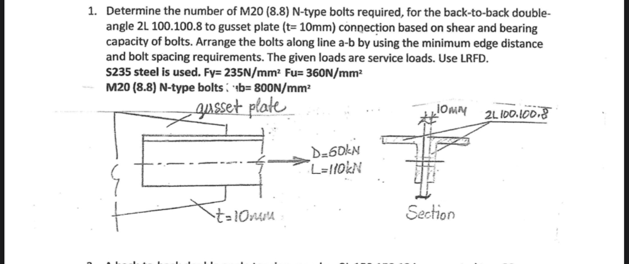 nas l z l r ? Determine the number of M 2 0 ( 8 .