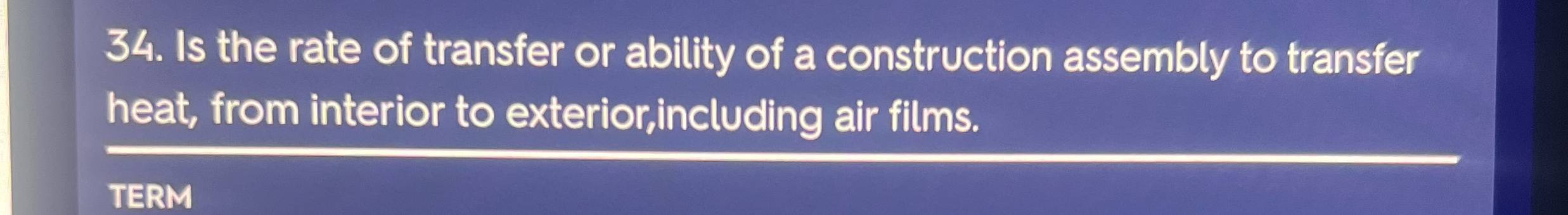 Is the rate of transfer or ability of a