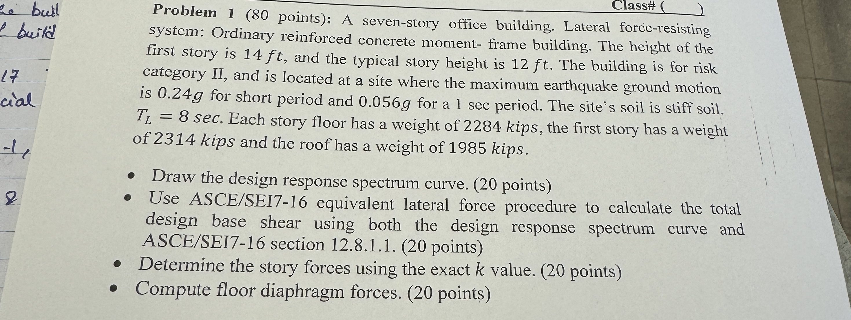 Problem 1 ( 8 0 points ) : A system: Ordinary