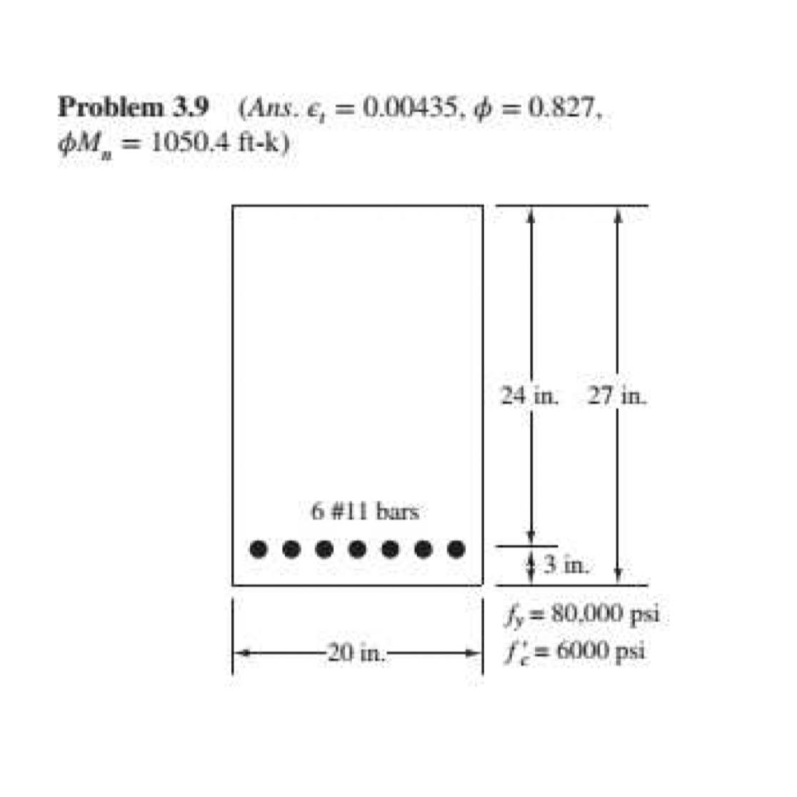 Problem 3 . 9 ( Ans . l o n t = 0 . 0 0 4 3 5 , =